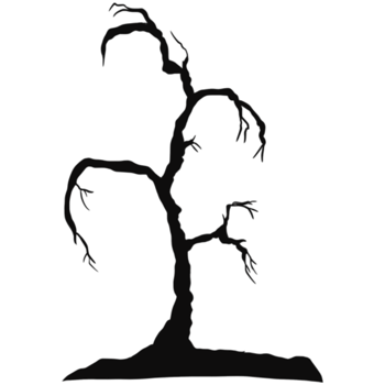 Halloween Horror Tree png