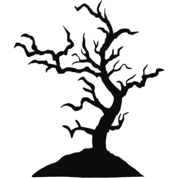 Halloween Horror Tree png