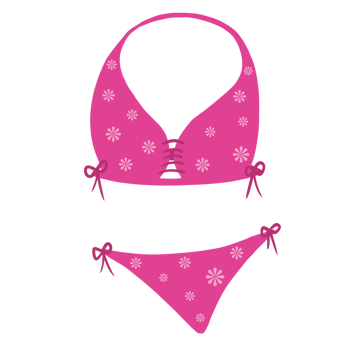 Bikini Swimsuite in summer png