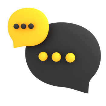Ecommerce icon bubble speech chat 3d illustration png