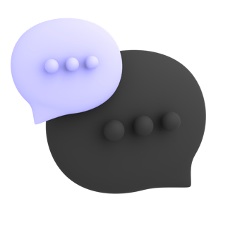 Ecommerce icon bubble speech chat 3d illustration png
