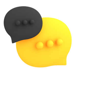 Ecommerce icon bubble speech chat 3d illustration png