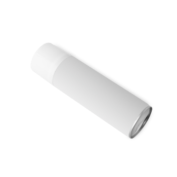 Spray can mockup cutout, Png file