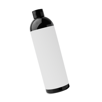 Cosmetic bottle mockup cutout, Png file