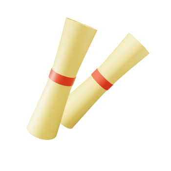 3D roll paper data transparent background png