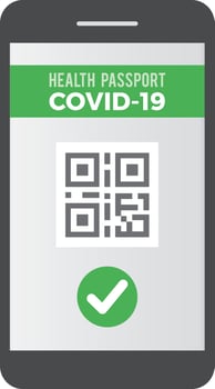 Health Passport Mobile vector