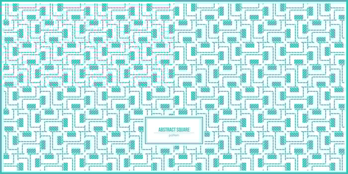 colorful pattern of green abstract rectangle shape vector