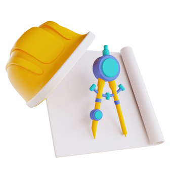 3D illustration helmet and period png