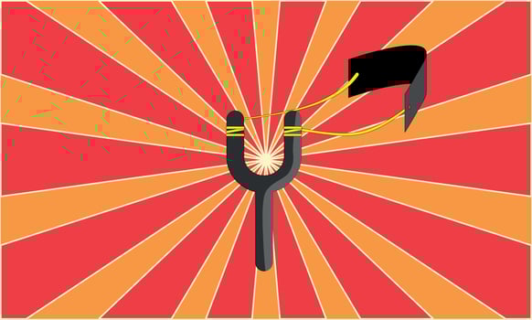 Vector ilustration Catapult logo