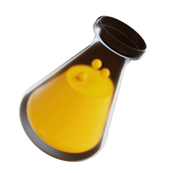 3D illustration test tube png