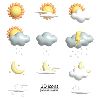 Weather 3D Icon png