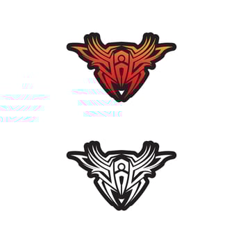 tribal, classic , black, ethnic tattoo icon vector illustration design logo