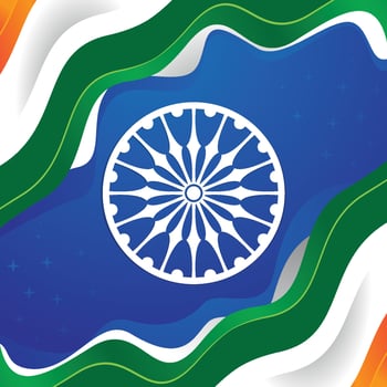India Independence Day Background vector