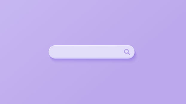 Minimal search bar. Simple and modern search bar design. vector