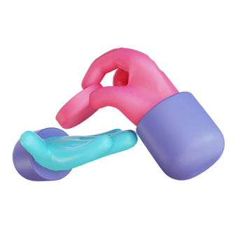 3D illustration chargeback png