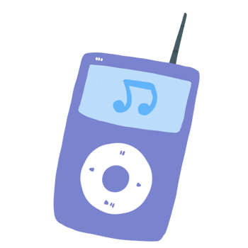 MP3 Player Illustration png