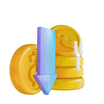 3D illustration colorful withdraw money png