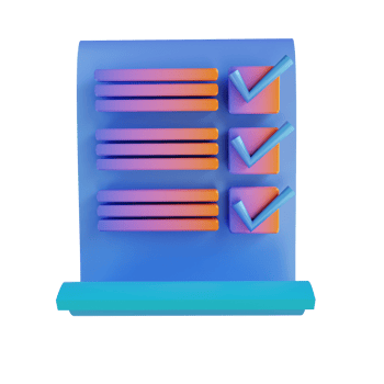 3D illustration colorful bitcoin document png