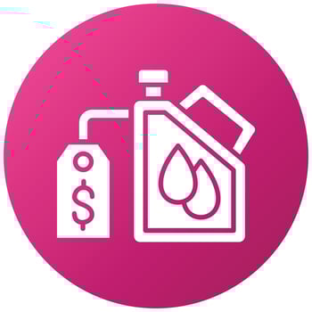 Oil Price Icon Style vector