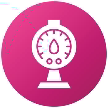 Meter Icon Style vector