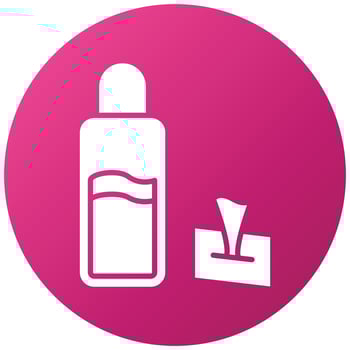 Makeup Remover Icon Style vector
