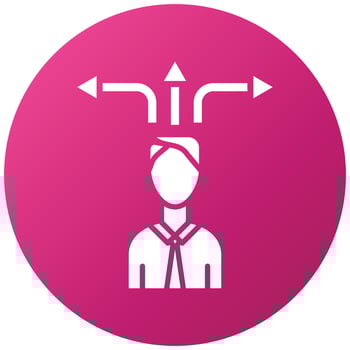 Business Ways Icon Style vector