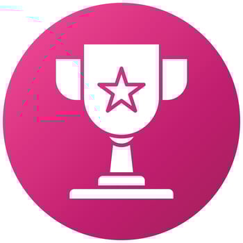 Trophy Icon Style vector