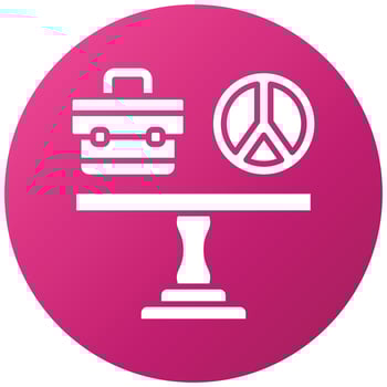 Balance Icon Style vector