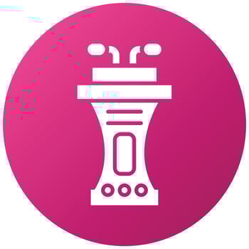 Lectern Icon Style vector