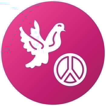 Pacifism Icon Style vector