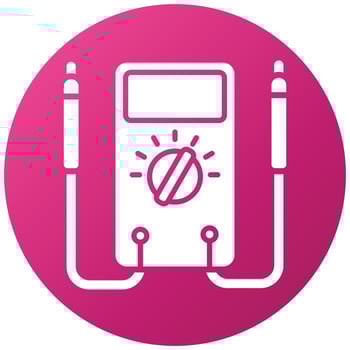 Multimeter Icon Style vector