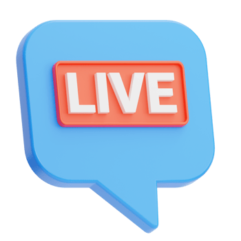 live chat illustration 3d png