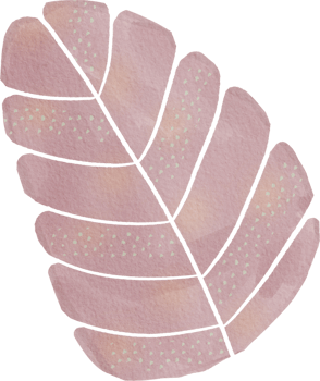 watercolor leaf abstract png