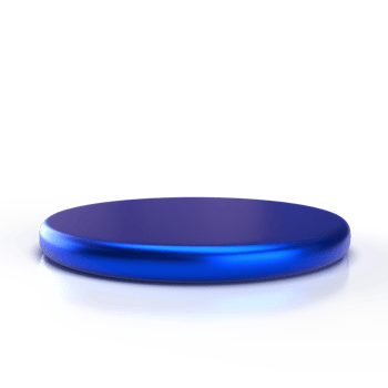 3d blue podium png