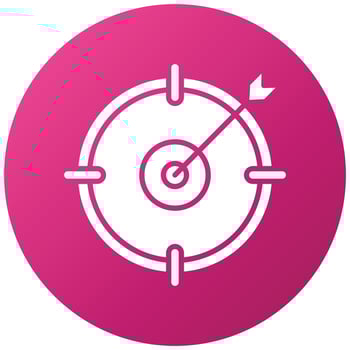 Mission Icon Style vector