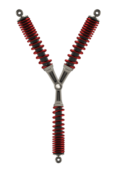 Shock absorbers that are assembled into characters png