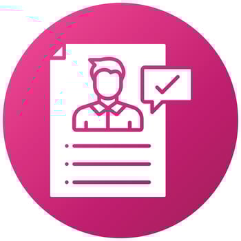 Hiring Manager Male Icon Style vector