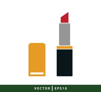 Lipstick icon flat style illustration vector