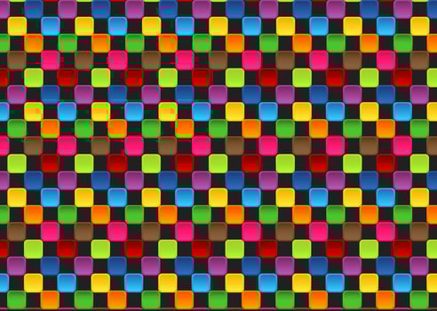 Colorful Geometric Background vector