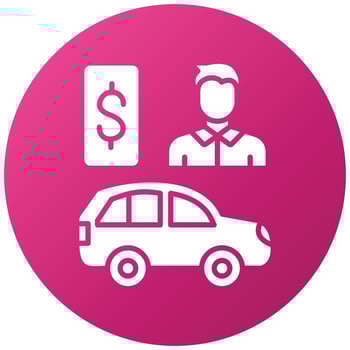Dealer Incentives Icon Style vector