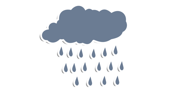 Dark cloud raining free png