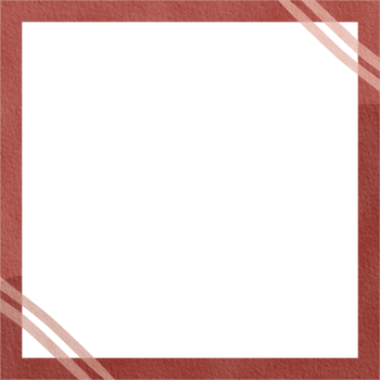 Hand drawn cute frame png