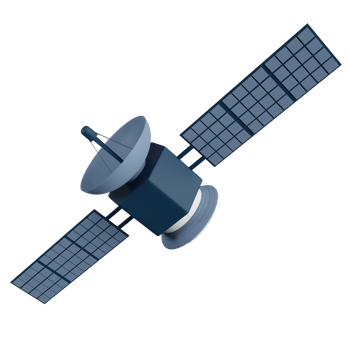 Satellite 3D Illustration png