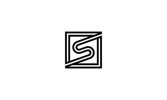 s logo design free vector template.