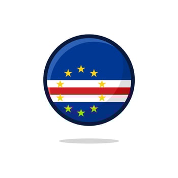 Cape Verde Flag Icon vector