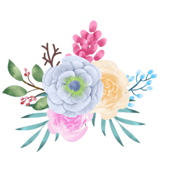 Flower Bouquet Watercolor png