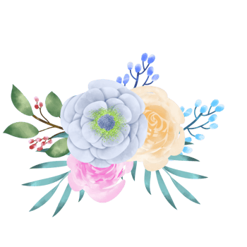 Flower Bouquet Watercolor png