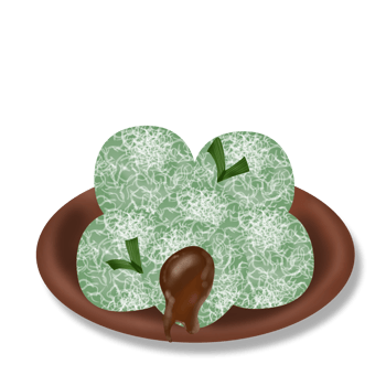 Indonesian Food Klepon png