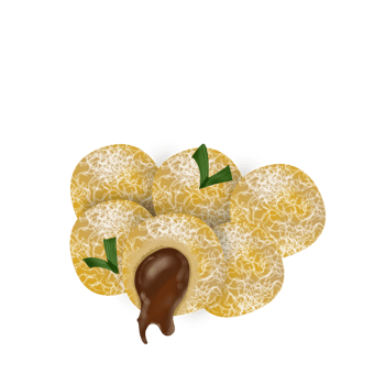 Indonesian Food Klepon png