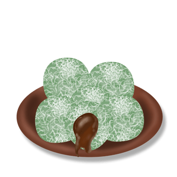 Indonesian Food Klepon png